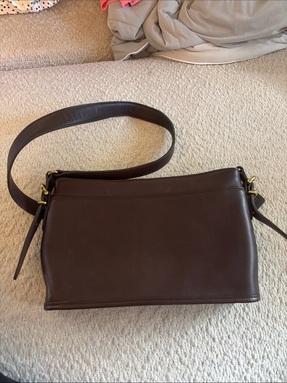 Vintage 1997 Coach Equestrian Zip Crossbody